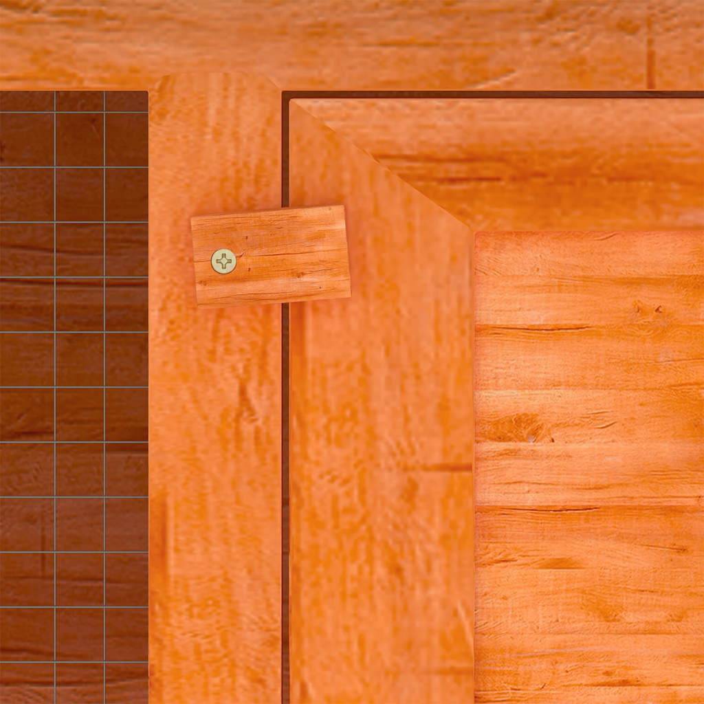 Conigliera a Due Piani in Legno 170849