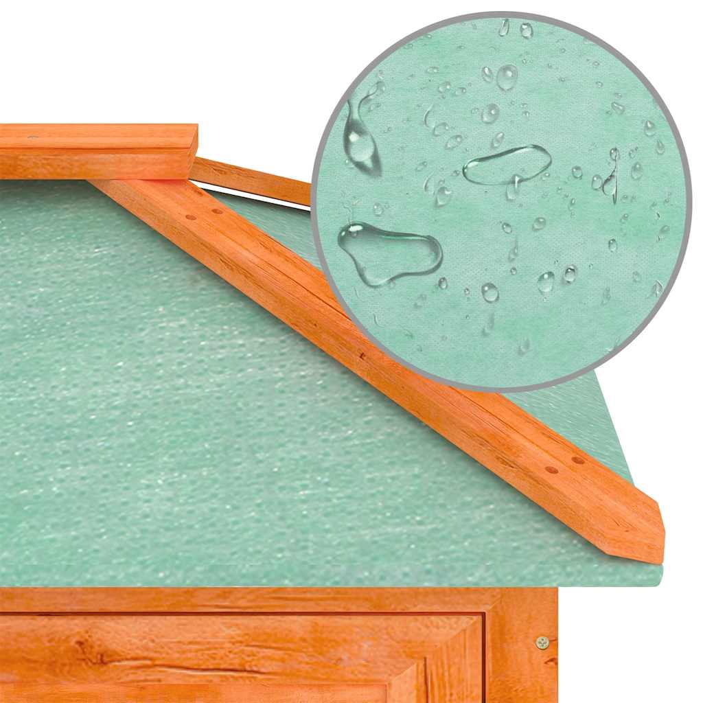 Conigliera a Due Piani in Legno 170849