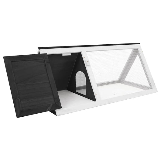 Conigliera in Legno Grigia 170852