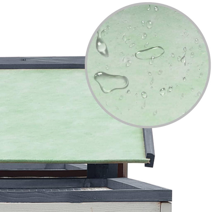 Gabbia gabbia 303 x 60 x 86 cm pino massiccio e abete grigio 02_0000599