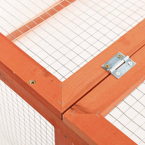 Gabbia gabbia 124 x 120 x 60 cm legno massello di abete 02_0000579