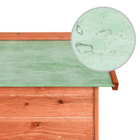 Casetta per Tosaerba Robotizzato 72x87x50 cm Massello di Abete 170878