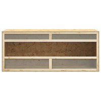 Terrario in Legno Multistrato 120x50x50 cm 170884