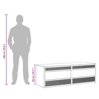 Terrario in Legno Multistrato 120x50x50 cm 170884