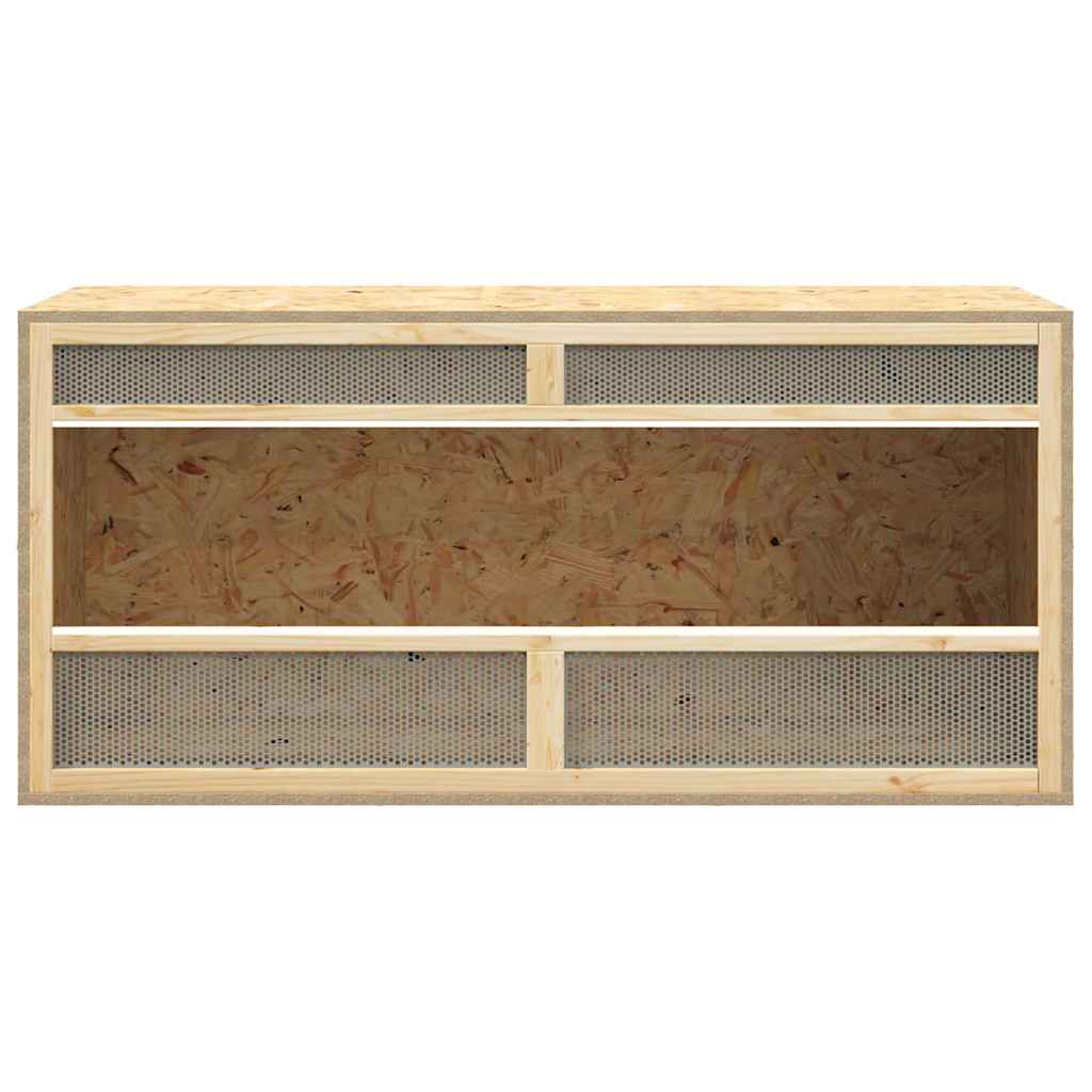 Terrario in Legno Multistrato 100x47x47 cm 170885