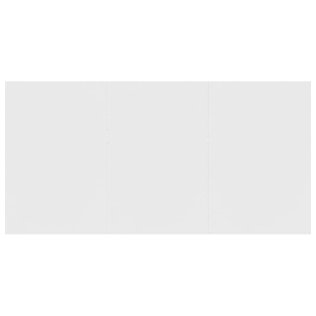 Tavolo da Pranzo Bianco 180x90x76 cm in Legno Multistrato 800468