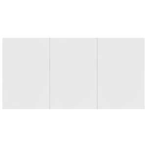 Tavolo da Pranzo Bianco 180x90x76 cm in Legno Multistrato 800468