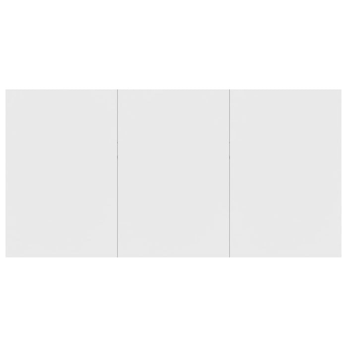 Tavolo da Pranzo Bianco 180x90x76 cm in Legno Multistrato 800468