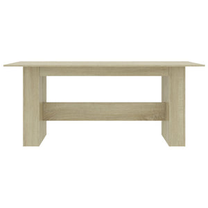 Tavolo da Pranzo Rovere Sonoma 180x90x76cm in Legno Multistrato 800471