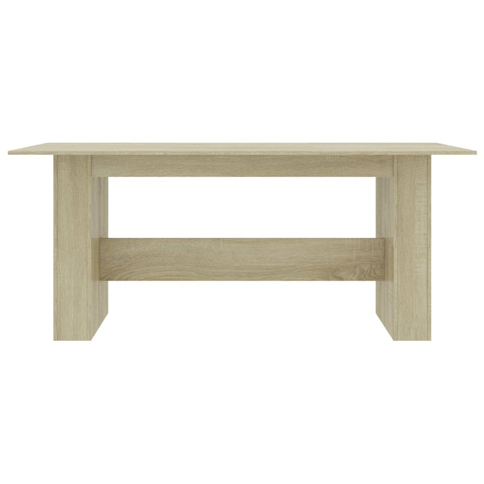 Tavolo da Pranzo Rovere Sonoma 180x90x76cm in Legno Multistrato 800471