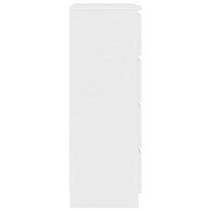 Credenza Bianca 60x35x98,5 cm in Legno Multistrato 800531