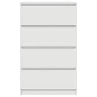 Credenza-Buffet-Armadio da cucina Bianca 60x35x98,5 cm in Legno Multistrato