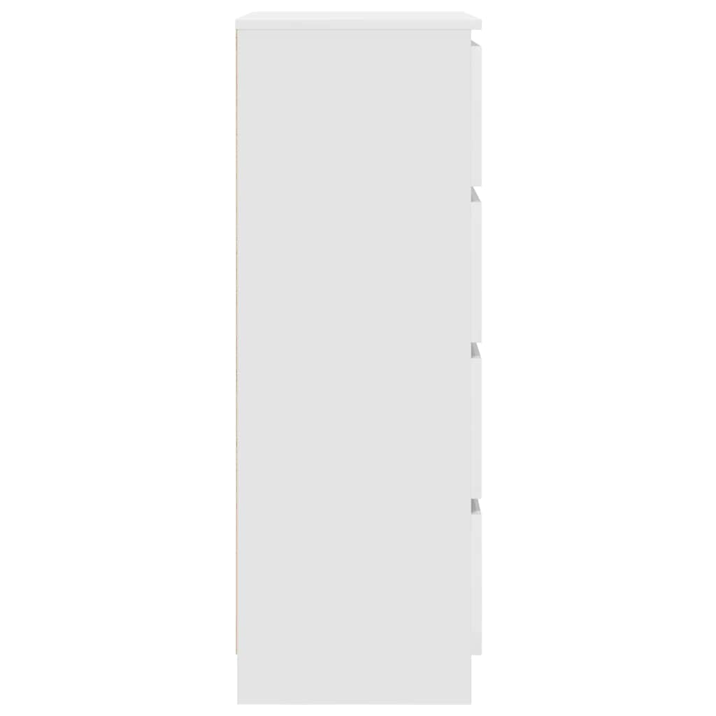 Credenza Bianca 60x35x98,5 cm in Legno Multistrato 800531