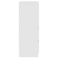 Credenza Bianca 60x35x98,5 cm in Legno Multistrato 800531