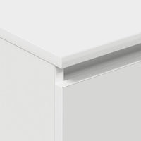 Credenza Bianca 60x35x98,5 cm in Legno Multistrato 800531