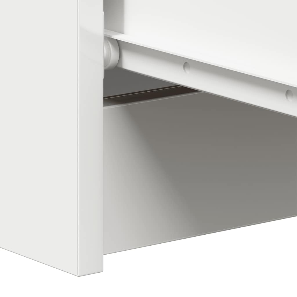 Credenza Bianca 60x35x98,5 cm in Legno Multistrato 800531