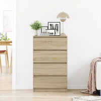 Credenza Rovere Sonoma 60x35x98,5 cm in Legno Multistrato 800534
