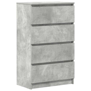 Credenza Grigio Cemento 60x35x98,5 cm in Legno Multistrato 800535