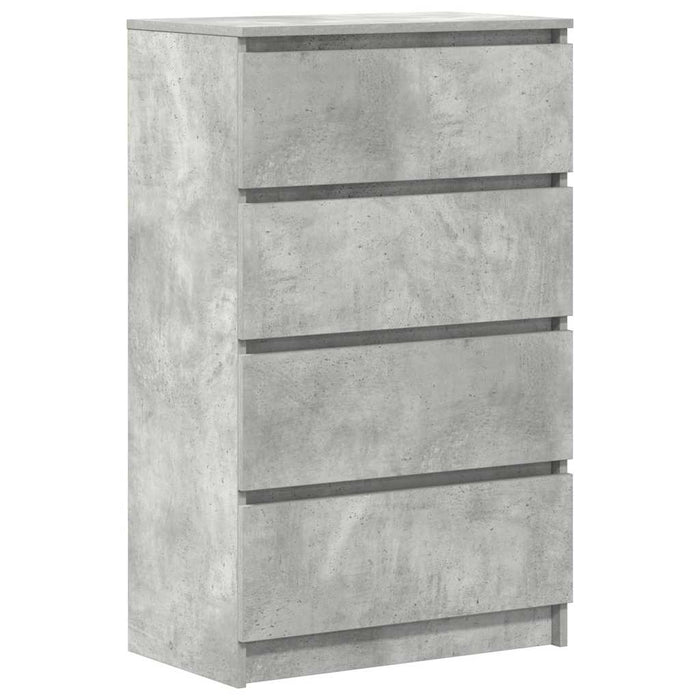 Credenza Grigio Cemento 60x35x98,5 cm in Legno Multistrato 800535