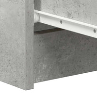 Credenza Grigio Cemento 60x35x98,5 cm in Legno Multistrato 800535