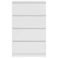 Credenza-Buffet-Armadio da cucina Bianco Lucido 60x35x98,5 cm in Legno Compensato