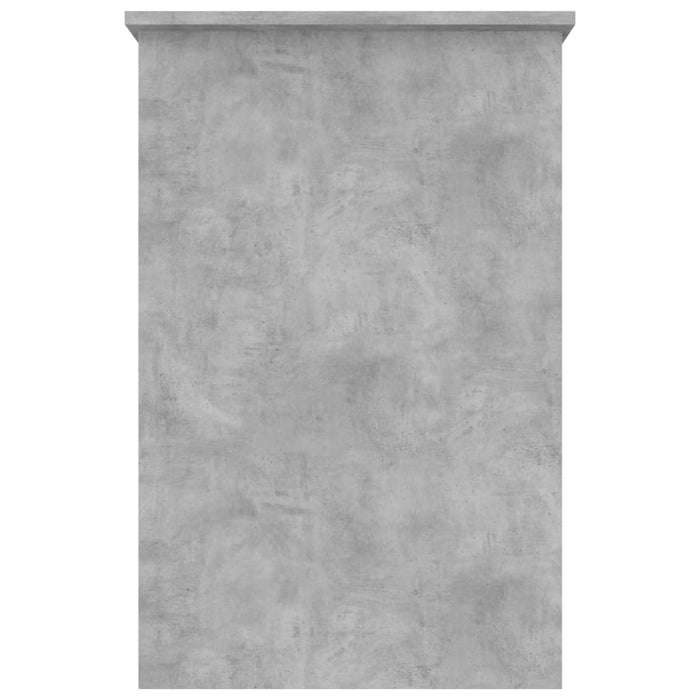 Scrivania Grigio Cemento 100x50x76 cm in Legno Multistrato