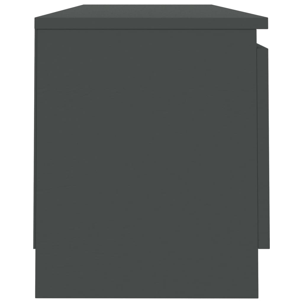 Mobile Porta TV Grigio 120x30x35,5 cm in Legno Multistrato 800569