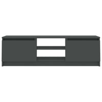 Mobile Porta TV Grigio 120x30x35,5 cm in Legno Multistrato 800569