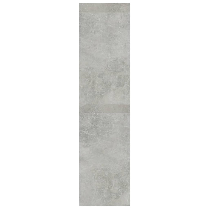 Armadio con Cassetti Grigio Cemento 50x50x200 cm in Truciolato cod mxl 78246