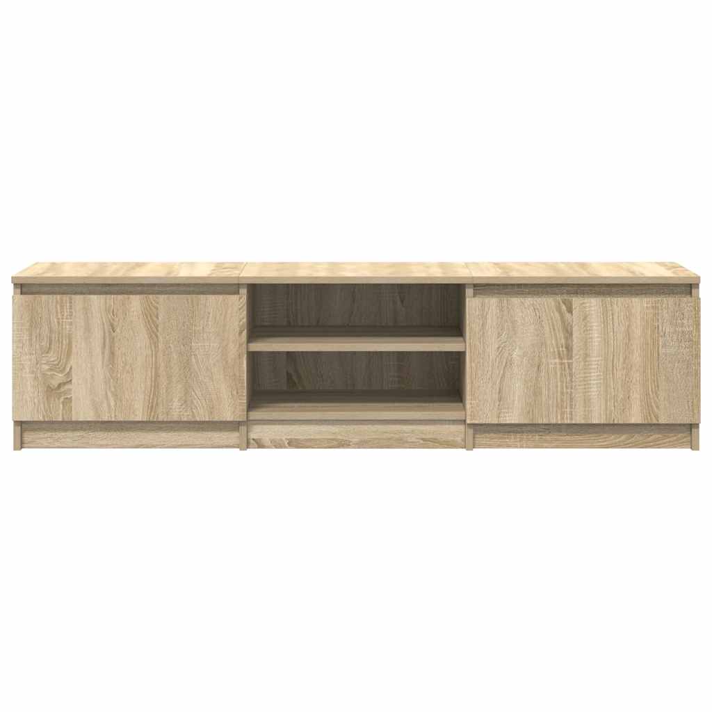 Mobile TV Rovere Sonoma 140x40x35,5 cm in Legno Multistrato 800651