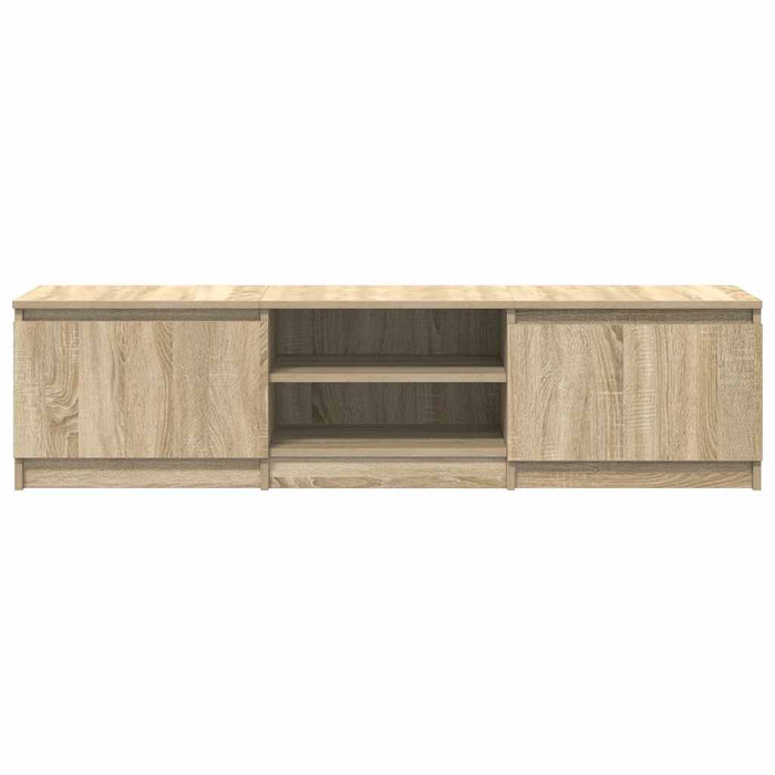 Mobile TV Rovere Sonoma 140x40x35,5 cm in Legno Multistrato 800651