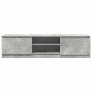 Mobile Porta TV Grigio Cemento 140x40x35,5 cm Legno Multistrato 800652