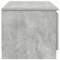 Mobile Porta TV Grigio Cemento 140x40x35,5 cm Legno Multistrato 800652