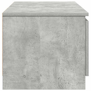 Mobile Porta TV Grigio Cemento 140x40x35,5 cm Legno Multistrato 800652