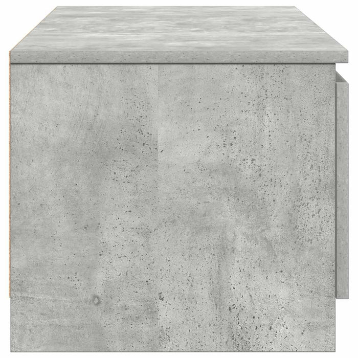 Mobile Porta TV Grigio Cemento 140x40x35,5 cm Legno Multistrato 800652