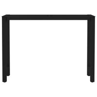 Gambe per Tavolo da Pranzo con Struttura a H 100x40x72 cm 285133