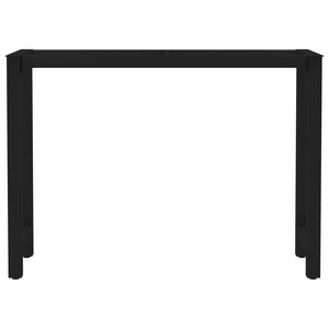 Gambe per Tavolo da Pranzo con Struttura a H 100x40x72 cm 285133