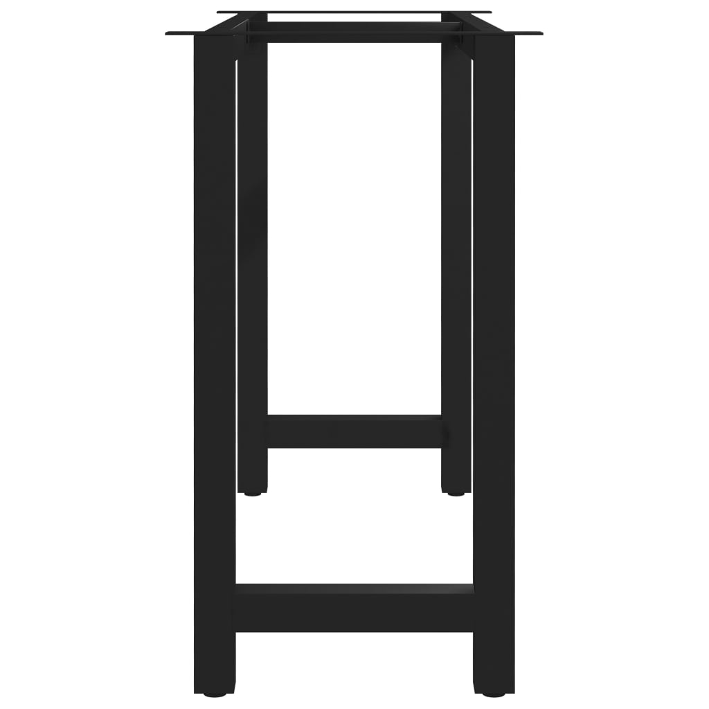 Gambe per Tavolo da Pranzo con Struttura a H 100x40x72 cm 285133