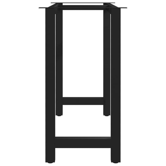 Gambe per Tavolo da Pranzo con Struttura a H 100x40x72 cm 285133