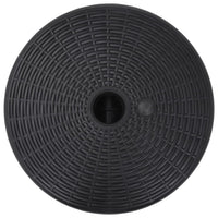 Base per Ombrellone Riempibile con Sabbia/Acqua 24L Nera  cod mxl 47162