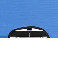 Lettino Prendisole Pieghevole Due Persone Blu in Acciaio 47759