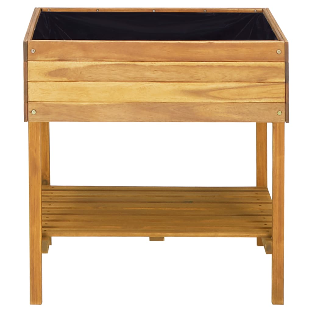 Fioriera Alta 78,5x58,5x78,5cm in Legno Massello di Acacia  cod mxl 50309