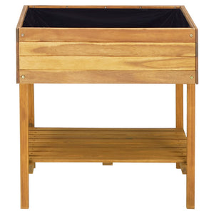 Fioriera Alta 78,5x58,5x78,5cm in Legno Massello di Acacia  cod mxl 50309