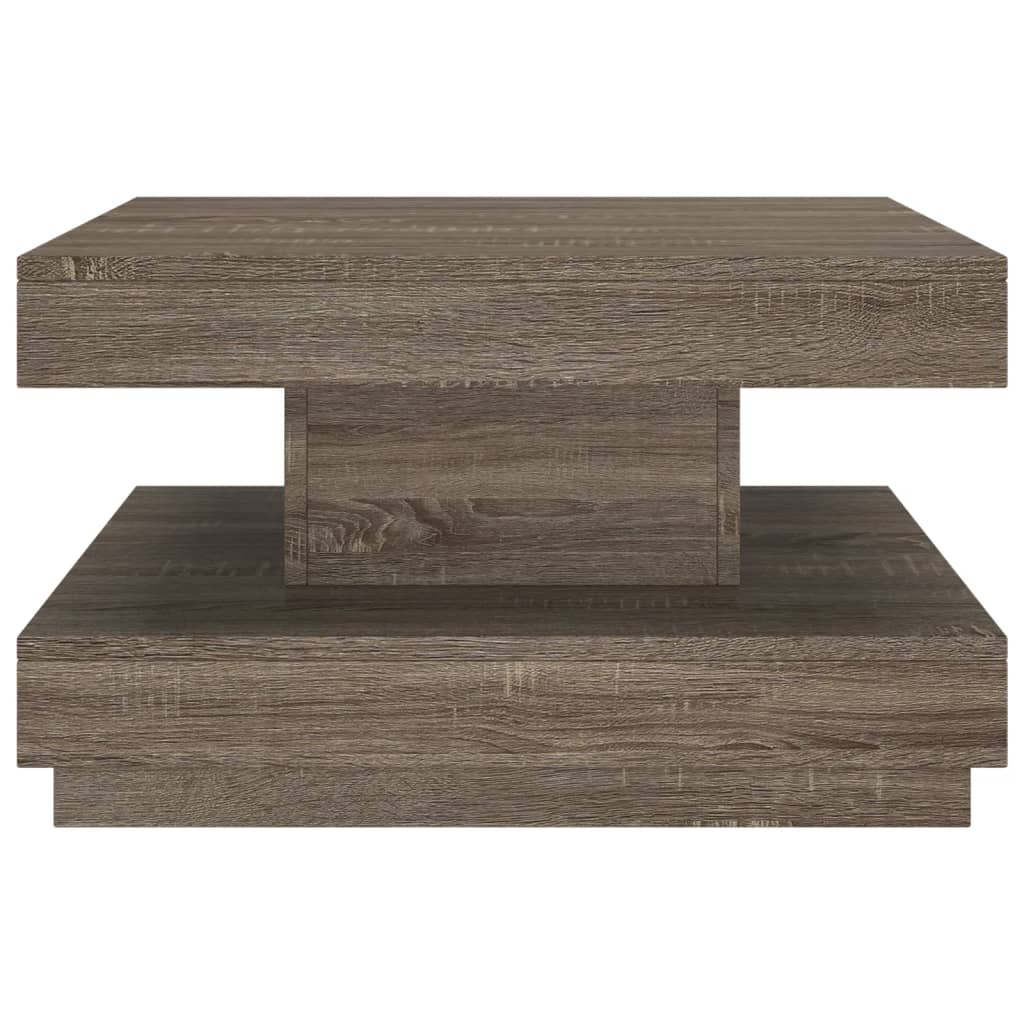 Tavolino da Salotto Grigio 60x60x35 cm in MDF 286098