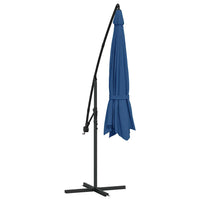 Ombrellone a Sbalzo Palo in Alluminio 350 cm Blu 47131
