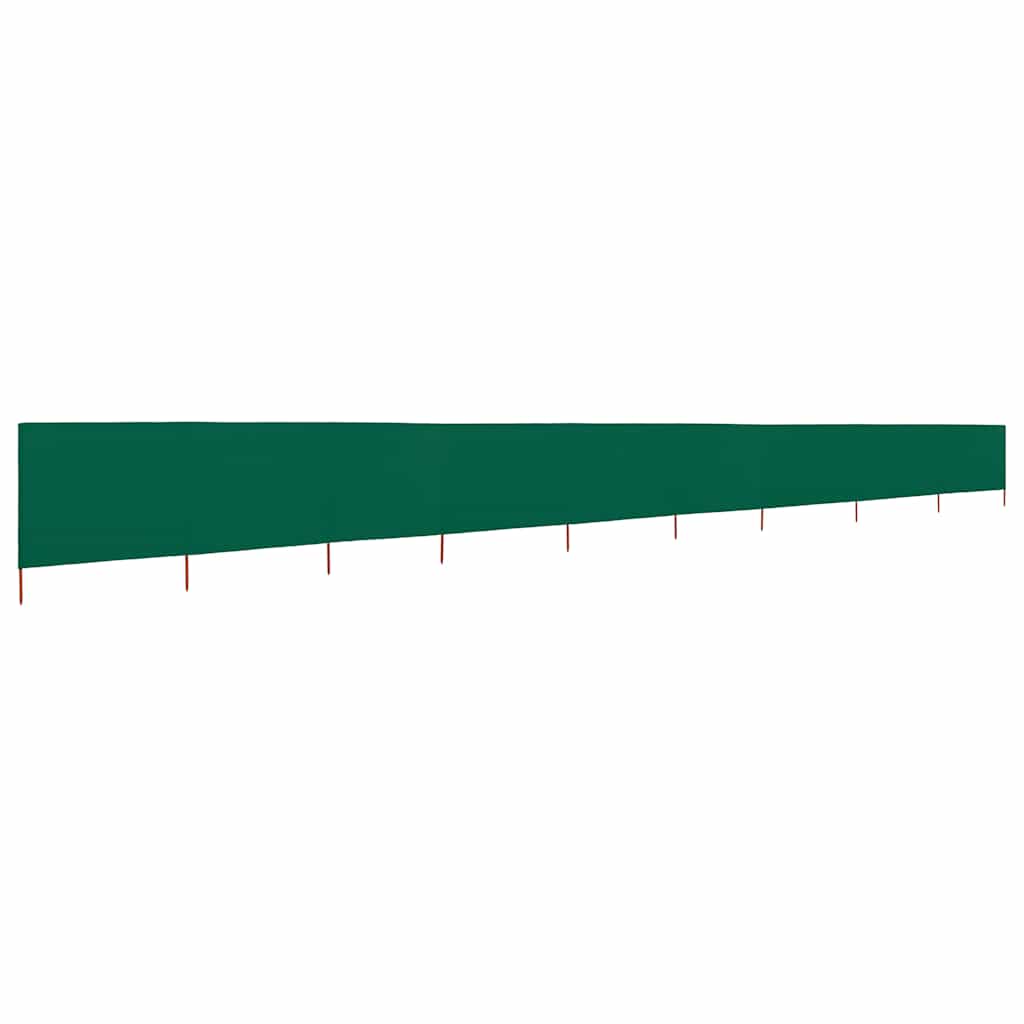 Paravento a 9 Pannelli in Tessuto 1200x160 cm Verde cod mxl 54601