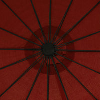 Ombrellone a Sbalzo Terracotta 3 m Palo in Alluminio 47225