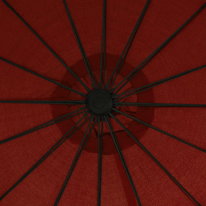 Ombrellone a Sbalzo Terracotta 3 m Palo in Alluminio 47225