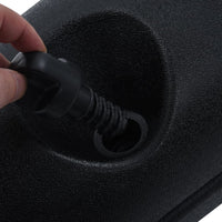 Pesi per Gazebo 4 pz in PE Neri 47689