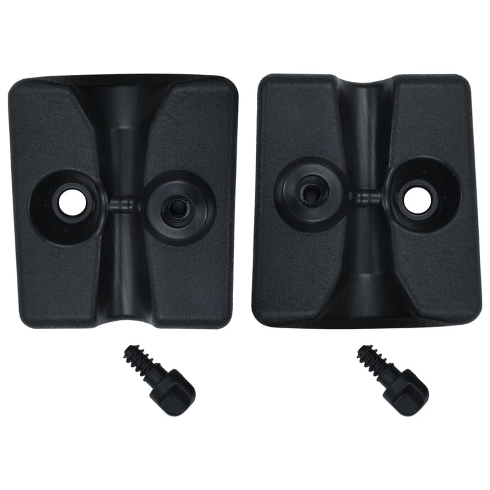 Pesi per Gazebo 4 pz in PE Neri 47689